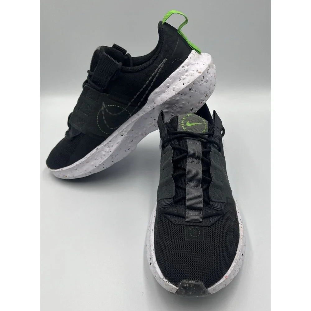 Nike Crater Impact Black Sneakers‎ Womens 7.5 CW2386-001 Running Shoes